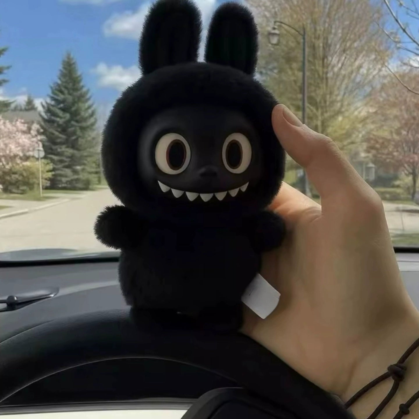 African Edition Limited Peripheral Labubu Tide Play Plush Doll Doll Cartoon Rab Doll Gift to Friends